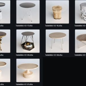 مجموعه مدل میز عسلی D5