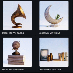 مدل‌های دکوری D5 کلاسیک