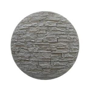 متریال سنگ دیواری طبیعی D5Render