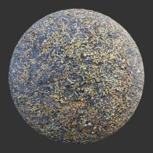 تکسچر زمین برگ خشک پاییزی