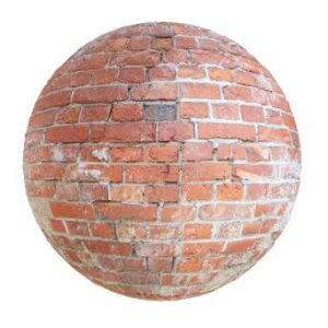 متریال آجر قرمز D5Render