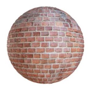 متریال آجر قرمز D5Render