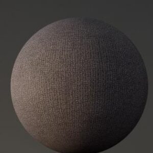 متریال کتان قهوه‌ای D5Render