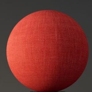متریال پارچه قرمز D5