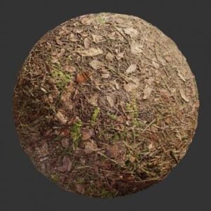 تکسچر خاک برگ واقع‌گرایانه