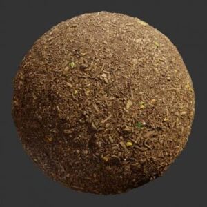 تکسچر خاک باغچه واقع‌گرایانه